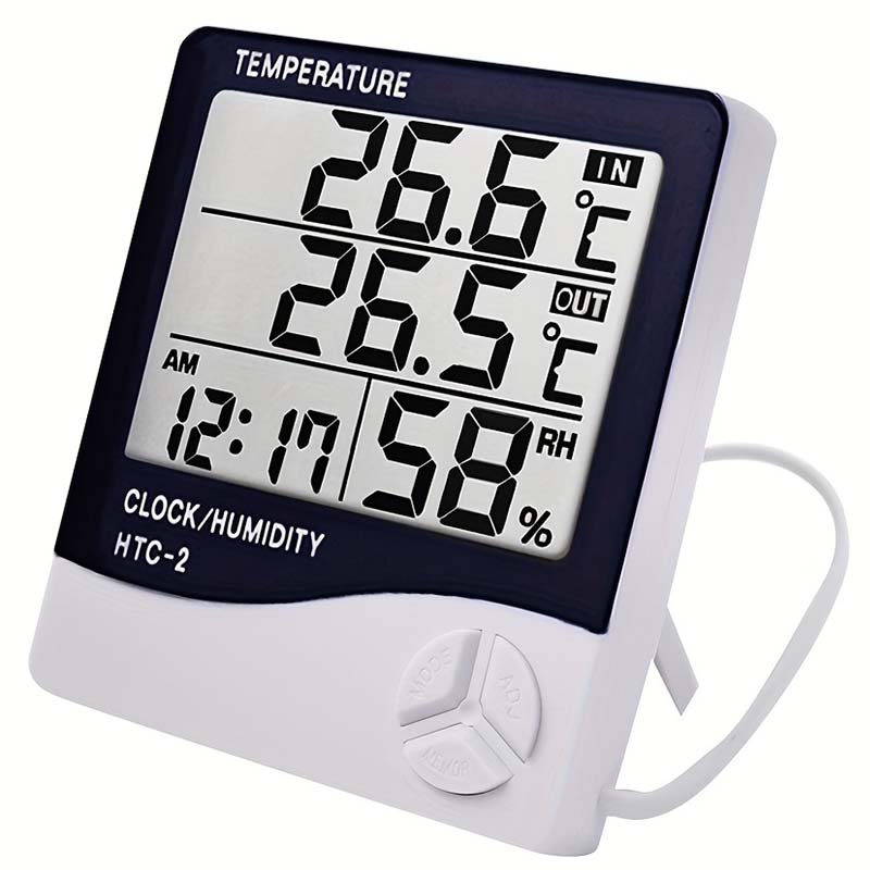 Home Automation Industry - Termometro digitale LCD Igrometro Camera interna