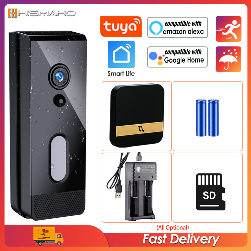Smart Doorbell Wired - Tuya WiFi campanello telecamera esterna impermeabile