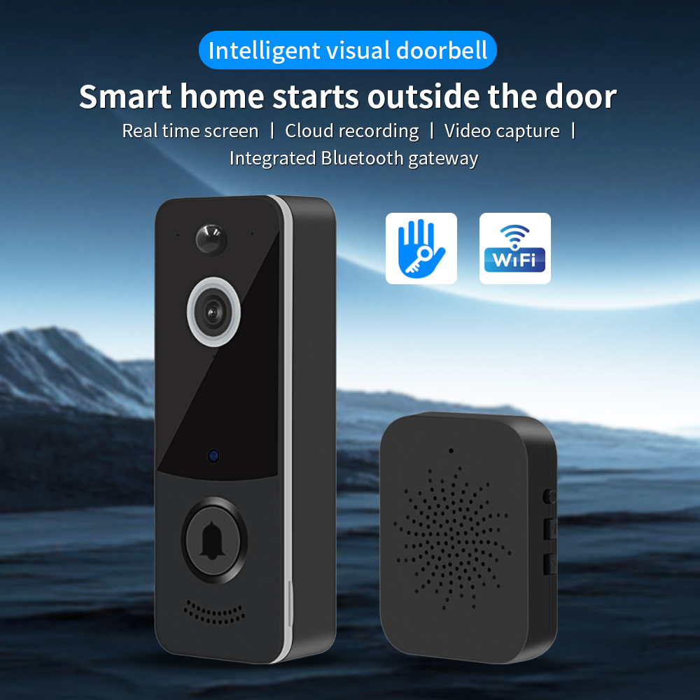 Smart Doorbell Wired - Videocitofono WIFI 1080P App TTLOCK Campanello