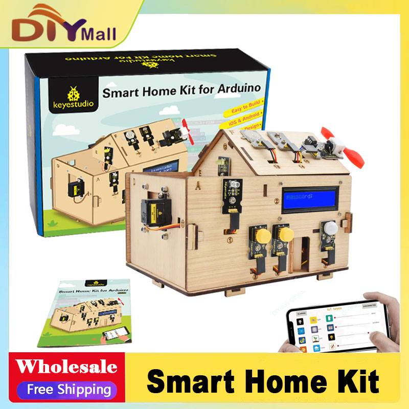 Home Automation Arduino - Keyestudio Smart IoT Home Kit con