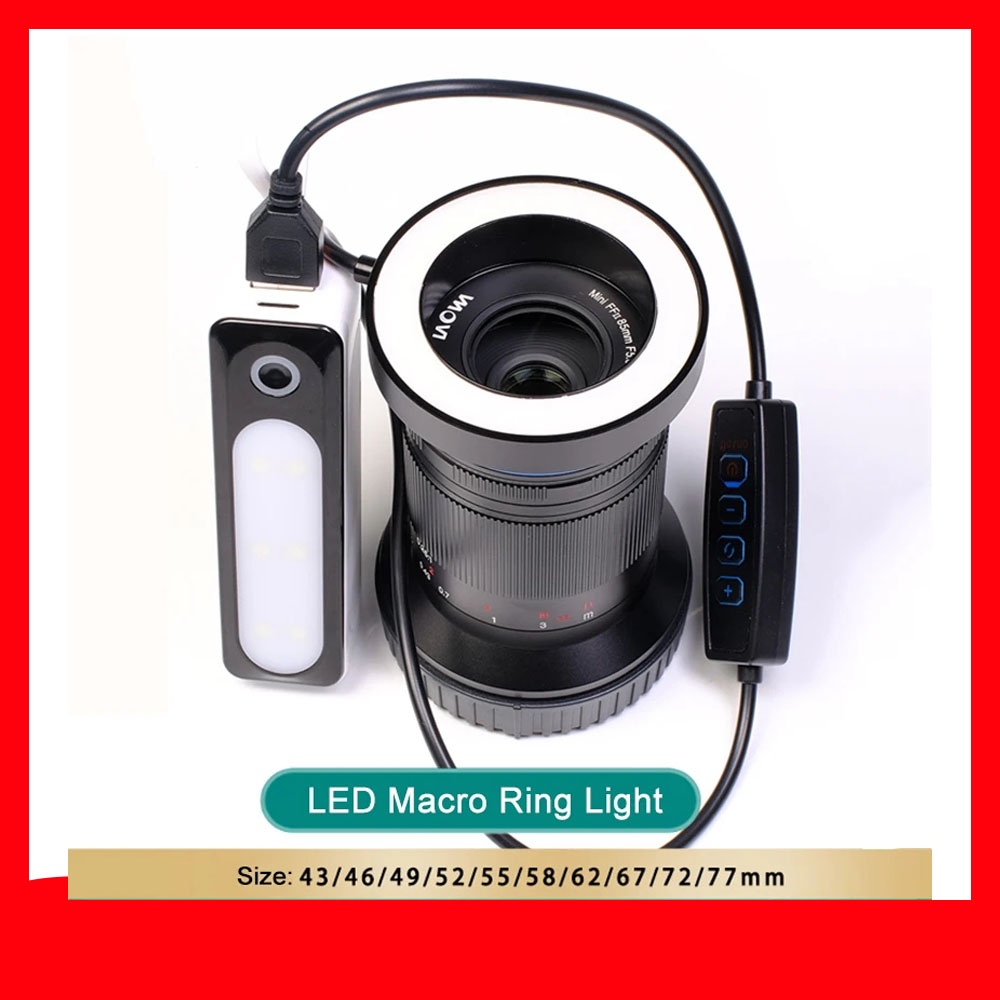 Tasmota Flash Tool - 43 ~ 77mm Dimmerabile LED Macro