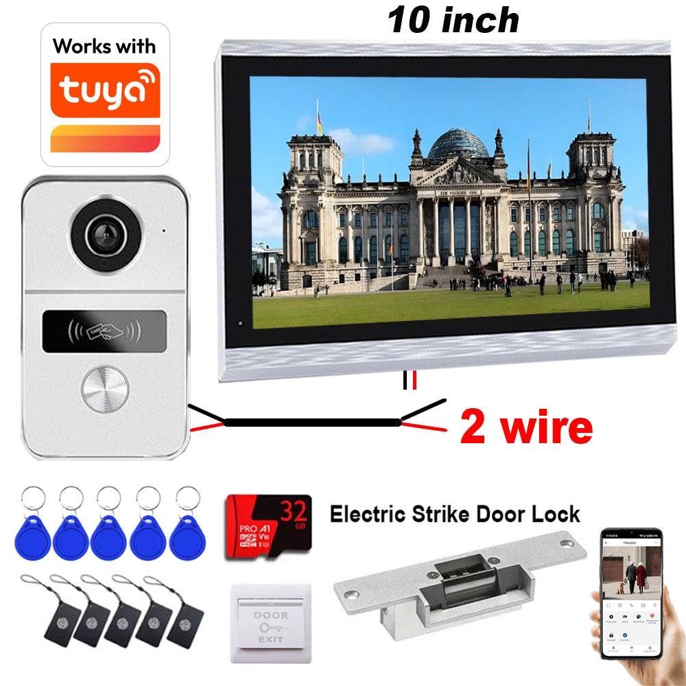 Smart Doorbell Wired - Nuovo Sistema Videocitofonico Tuya Wifi a