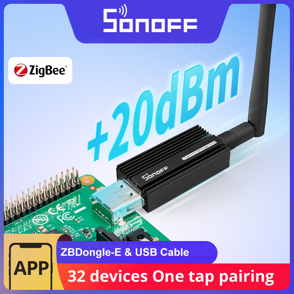 Zigbee Coordinator Stick - SONOFF ZBDongle-E Dongle USB Plus ZigBee