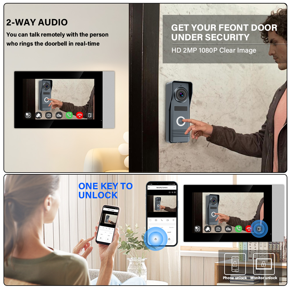Videocitofono Wi-Fi Smart Home - Smart Doorbell Wired recensione e prezzo