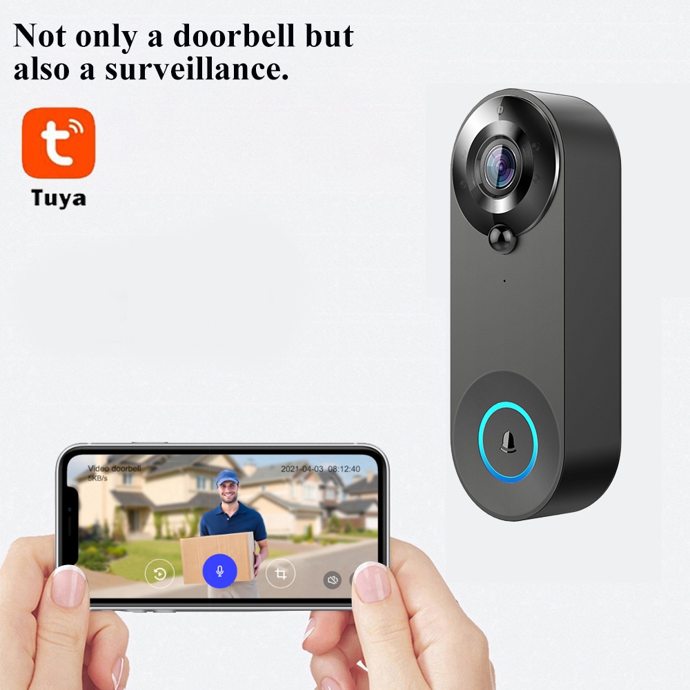 Tuya 1080P Wireless WIFI Campa - Smart Doorbell Wired recensione e prezzo