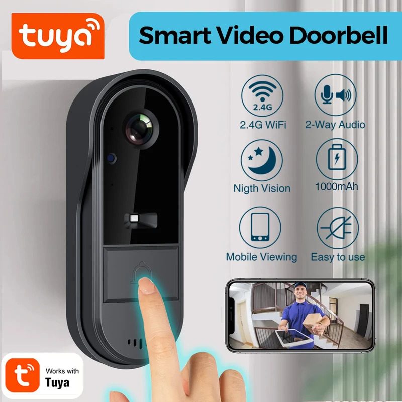 Campanello WiFi Tuya bidirezio - Smart Doorbell Wired recensione e prezzo