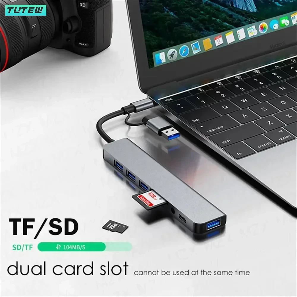 Hub USB C 8 in 1 Splitter USB  - Home Assistant Sd recensione e prezzo