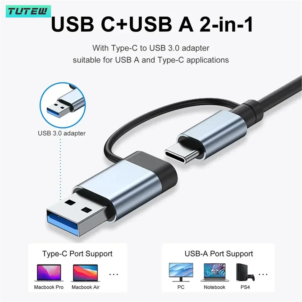 Hub USB C 8 in 1 Splitter USB  - Home Assistant Sd recensione e prezzo