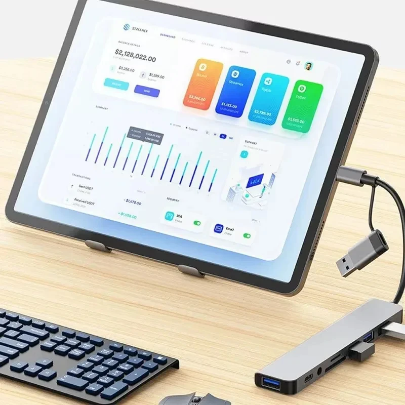 Hub USB C 8 in 1 Splitter USB  - Home Assistant Sd recensione e prezzo