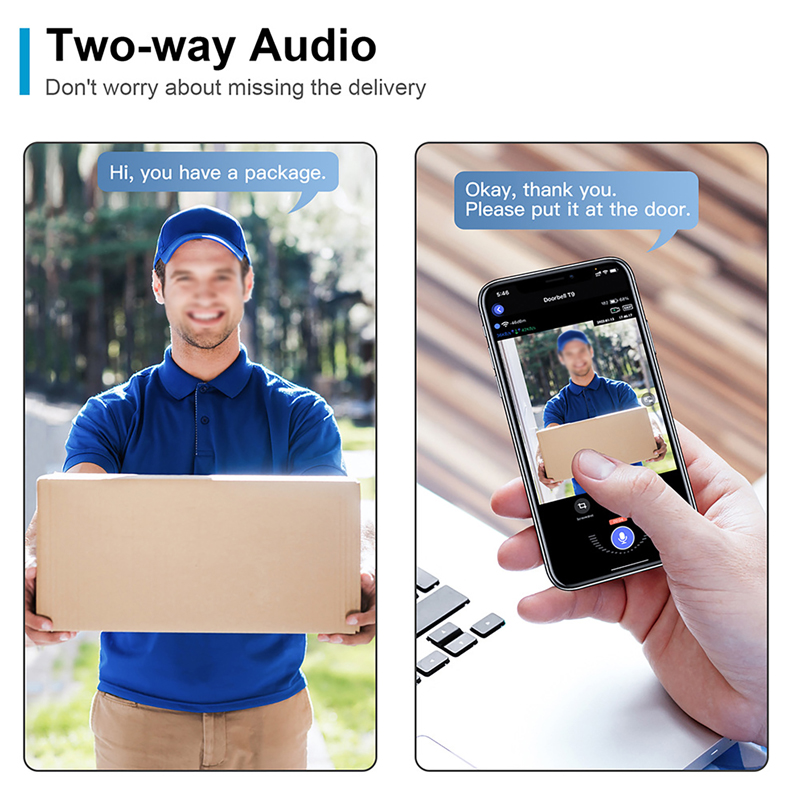 WiFi Smart Video Campanello Te - Smart Doorbell Wired recensione e prezzo