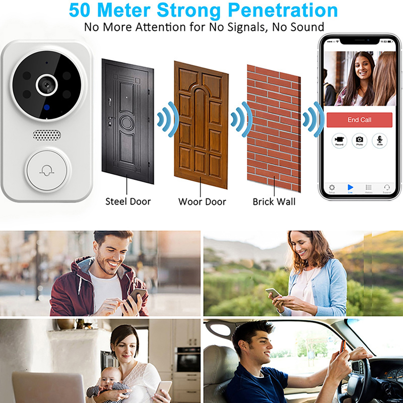 WiFi Smart Video Campanello Te - Smart Doorbell Wired recensione e prezzo