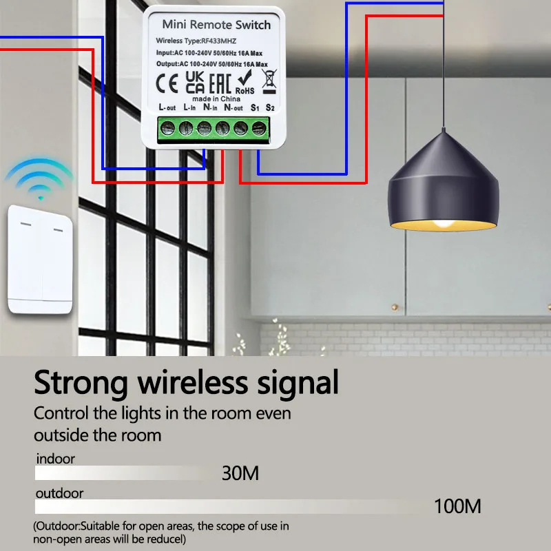 RF 433 MHz Smart FAI DA TE Int - Home Automation Systems Diy recensione e prezzo