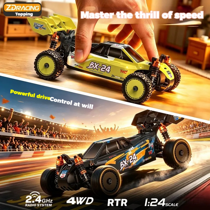 Zd Racing 1/24 Bx 24 4WD Brush - Home Automation Tutorial recensione e prezzo
