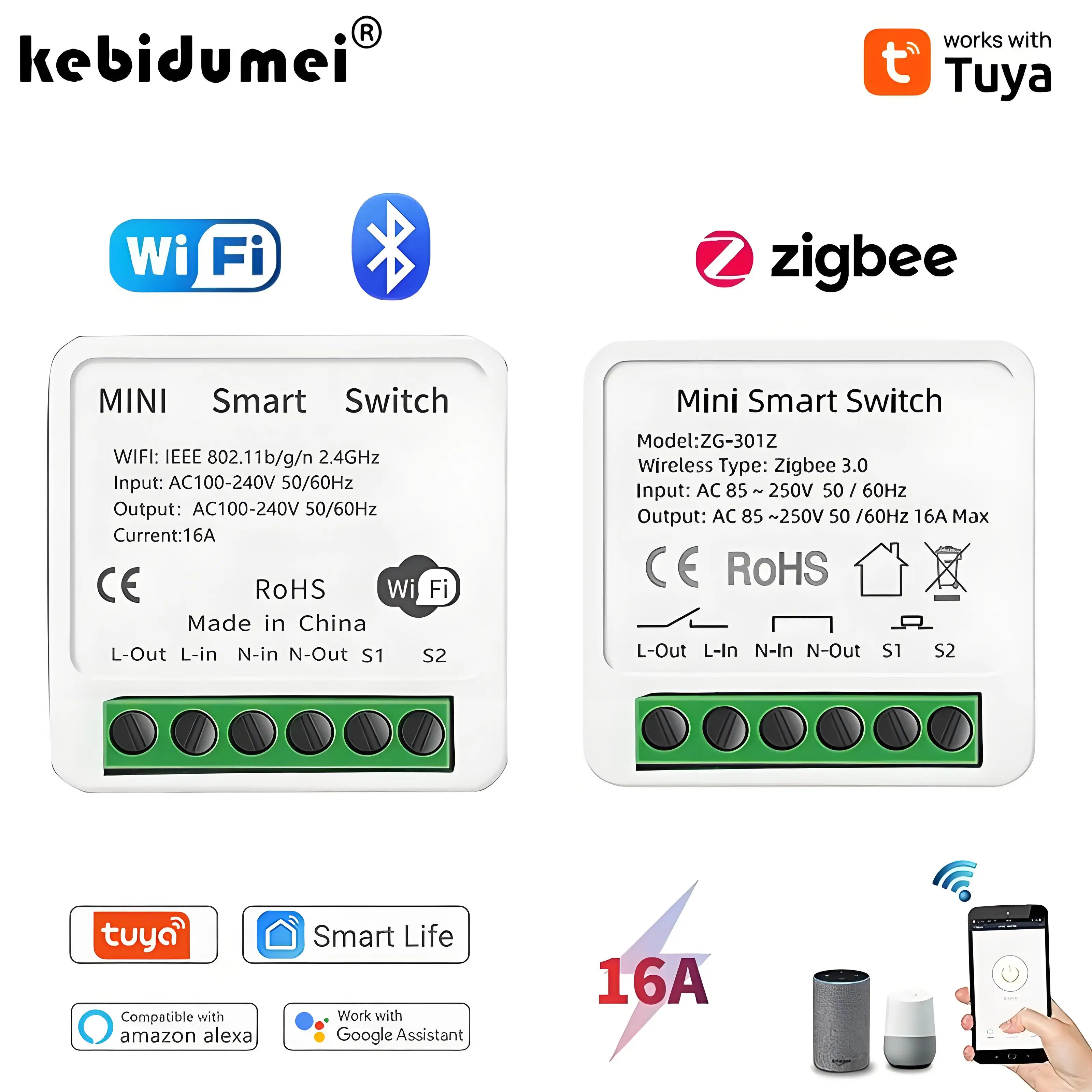 16A Tuya Zigbee 3.0 Mini Smart - Diy Home Automation Controller recensione e prezzo