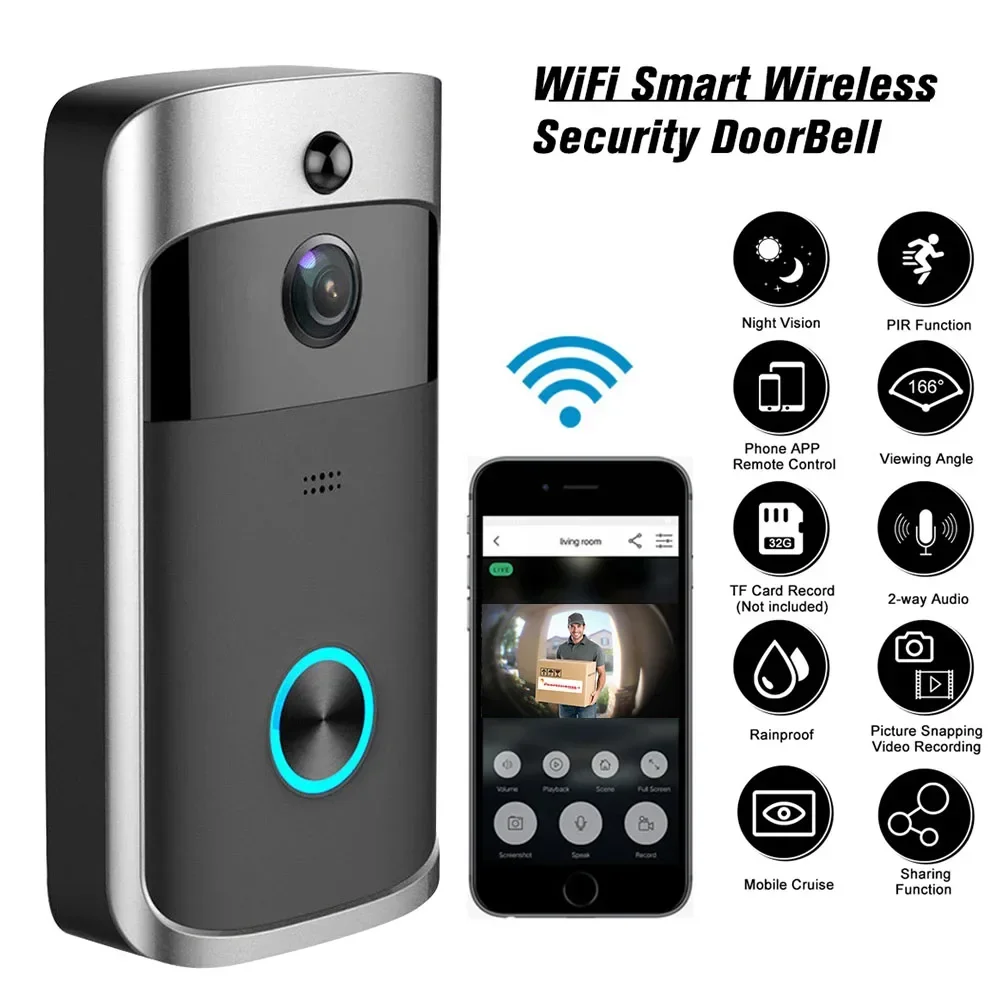 Campanello Wireless WIFI HD 72 - Smart Doorbell Wired recensione e prezzo