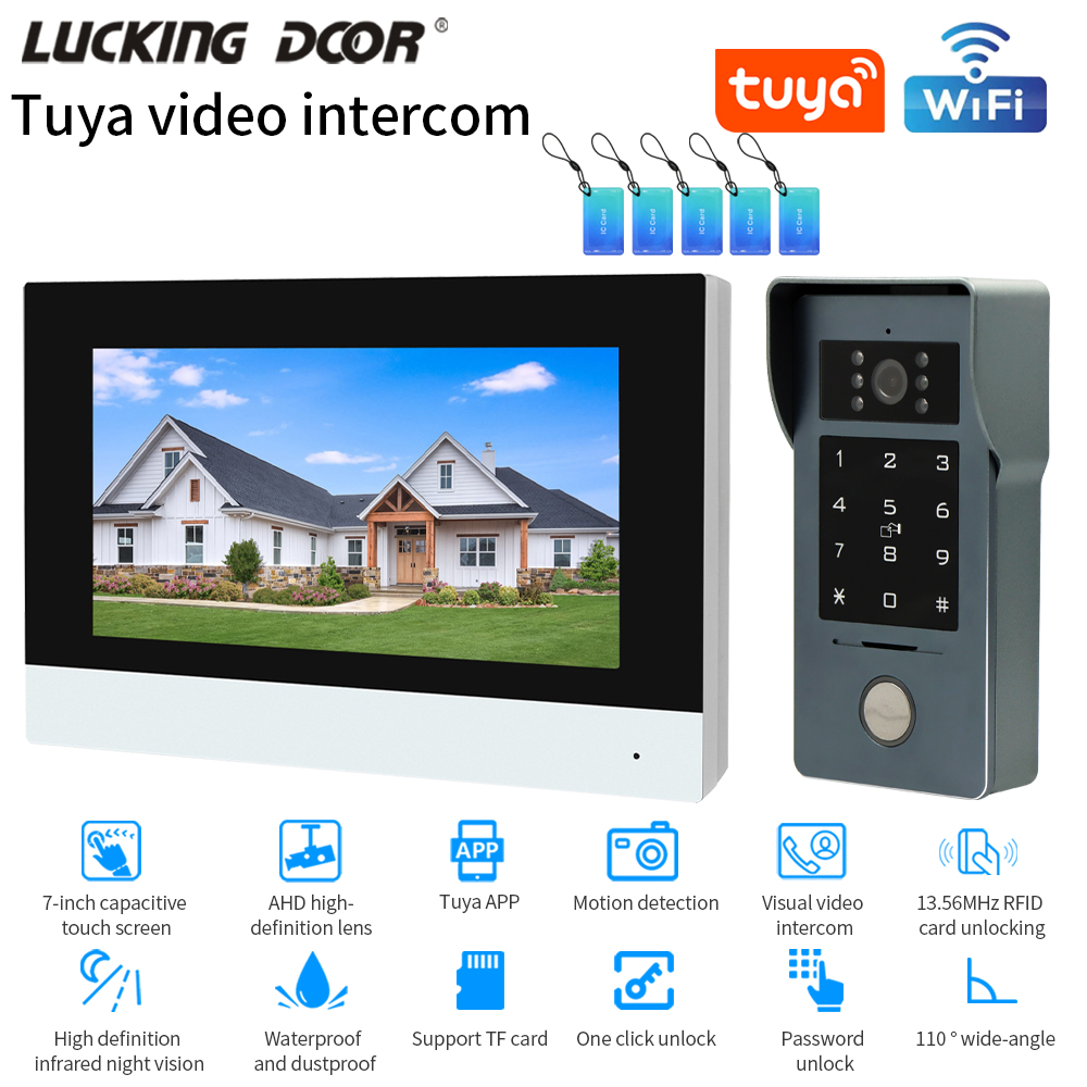 Tuya Wifi Kit videocitofono da - Smart Doorbell Wired recensione e prezzo