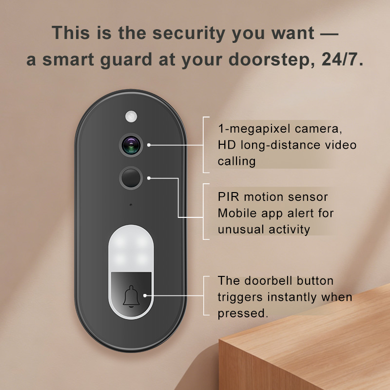Campanello Video WiFi Compatib - Smart Doorbell Wired recensione e prezzo