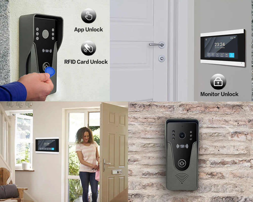 Tuya 1080P Touch Screen a colo - Smart Doorbell Wired recensione e prezzo