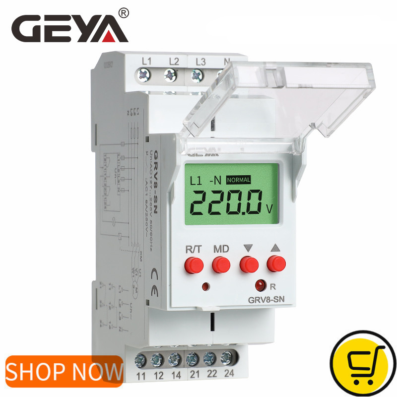 GEYA GRV8-S Relè di Tensione T - Shelly Relay Module recensione e prezzo
